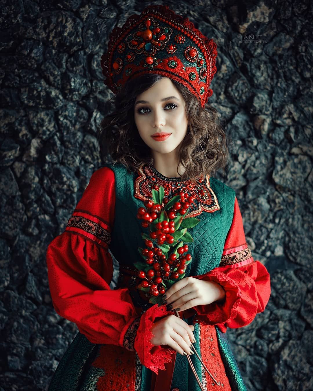 Nude girl Women in Slavic costumes in Goyania